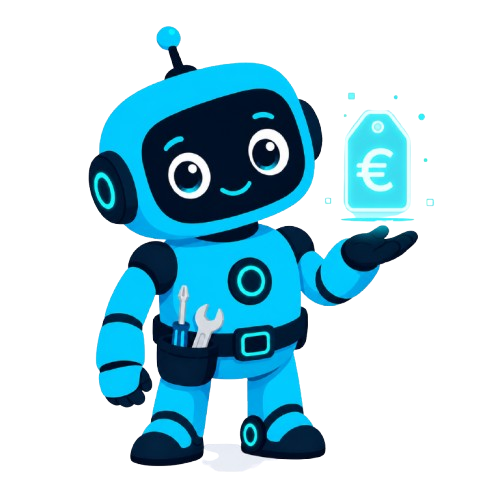 Mascotte Fix72 présentant un tarif transparent